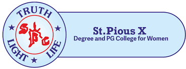 St.Pious X Degree & PG College for Women, Hyderabad logo