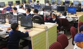 Computer Lab S.A. Jain College in Ambala	