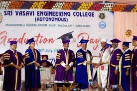 Convocation at Sri Vasavi Engineering College, Tadepalligudem in West Godavari	