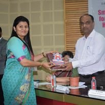 Gift Distribute  Photo Drs. Kiran & Pallavi Patel Global University  in Vadodara