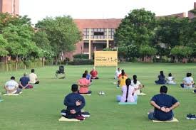 Yoga Activities JK Lakshmipat University in Jaipur