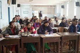 Class room  Durgabai Deshmukh College of Special Education in New Delhi