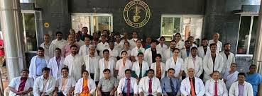 Students of Stanley Medical College, Chennai in Chennai	