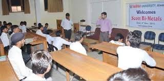 Class Room Sunrise University in Alwar