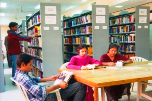 Library Government College, Ajnala in Amritsar	