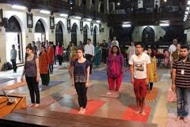 Yoga at St. Xavier's College, Mumbai in Mumbai 