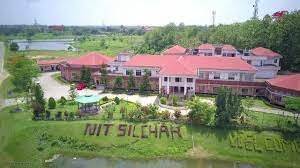 Bulding of National Institute Of Technology (NIT-Silchar) in Silchar