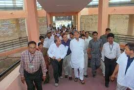 Inspection Dr. Sarvepalli Radhakrishnan Rajasthan Ayurved University (formerly known as RAU) in Jodhpur