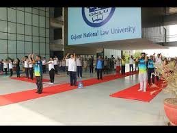 Yoga Class Photo Gujarat National Law University (GNLU), Silvassa in Silvassa