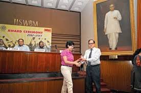Award Ceremony Indian Institute of Social Welfare and Business Management (IISWBM) in Kolkata