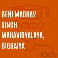 Beni Madhav Singh Degree College logo