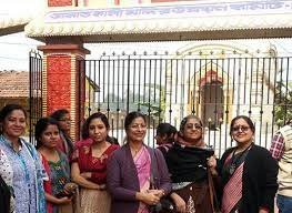 Group photo Swami Niswambalananda Girl's College (SNGC), Hooghly