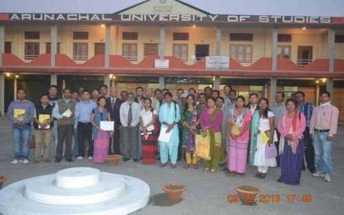 Staff And Students photo Arunachal University of Studies in East Siang	