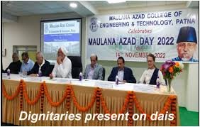 Seminar Maulana Azad College of Engineering and Technology (MACET, Patna) in Patna