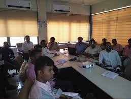 Staff Meeting at Shri Govind Guru University in Panchmahal