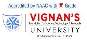 Vision of Vignan's Foundation for Science, Technology and Research Logo