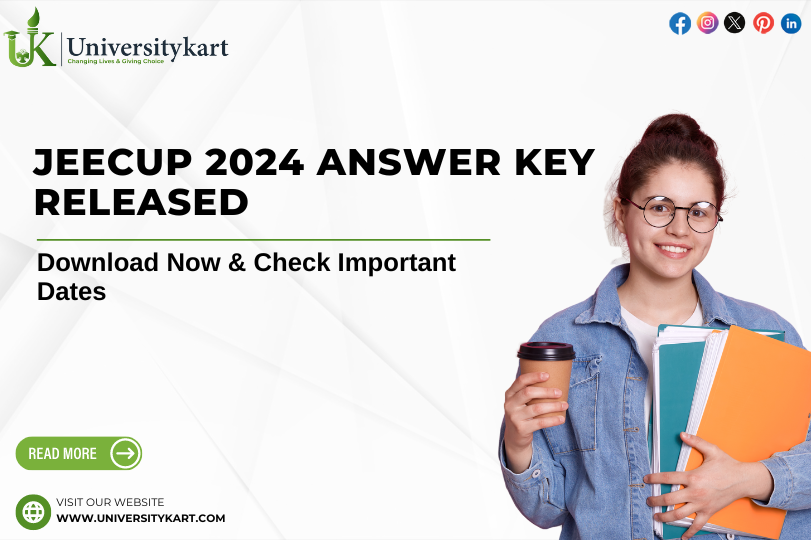 JEECUP 2024 Answer Key Released