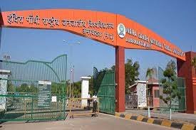 Main Gate Photo The Indira Gandhi National Tribal University in Amarkantak
