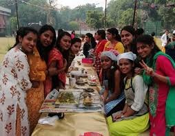 Program at Lady Irwin College in New Delhi