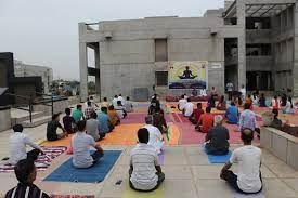 Yoga Activities Dr. Babasaheb Ambedkar Open University in Ahmedabad
