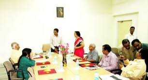 Meeting Haridev Joshi University of Journalism and Mass Communication in Jaipur
