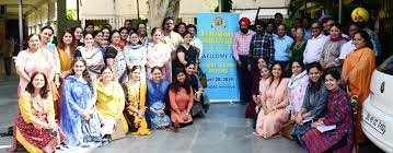 Group photo Sri Guru Nanak Dev Khalsa College New Delhi 