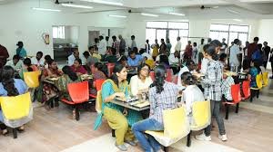 Cafeteria at Tamilnadu National Law University in Dharmapuri	
