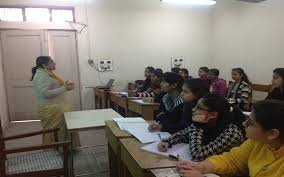 Classroom Bharati College Janakpuri New Delhi 