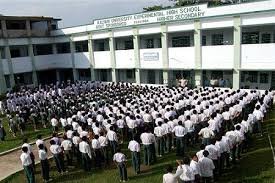 Students at Kalyani University in Alipurduar
