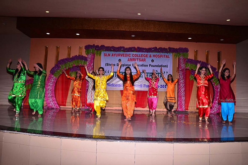 Annual Day Shree Laxminarayan Ayurvedic College in Amritsar	