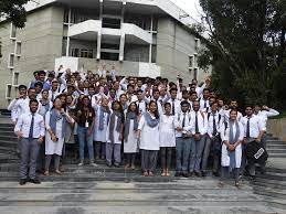 Students at Bharati Vidyapeeth Deemed University in Pune