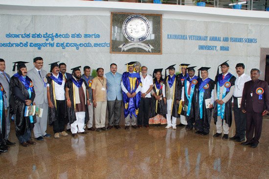 Convocation at Karnataka Veterinary, Animal & Fisheries Science University in Bidar