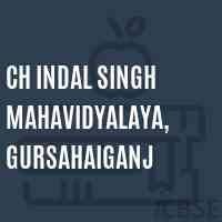Ch Indal Singh Mahavidyalaya logo