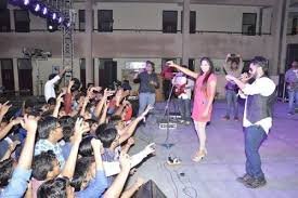 Fresher party celebrate Jaypee University in Agra