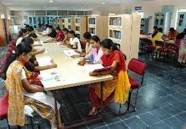 Library of Kuppam Engineering College in Chittoor	