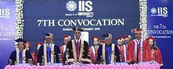 Convocation Photo  IIS University in Jaipur