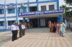 Staff at Alipurduar University in Alipurduar