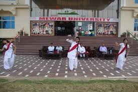 Annual function Mewar University in Chittorgarh