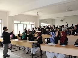 Classroom Mohammad Ali Jauhar University in Rampur