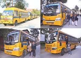 Stuends Bus Photo MIT Group of Institution, Moradabad in Moradabad