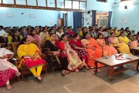 Seminar Hall Hindu College of Education in Sonipat