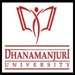 Dhanamanjuri University logo