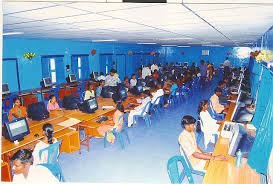 Computer lab Christhu Raj College, Tiruchirappalli  