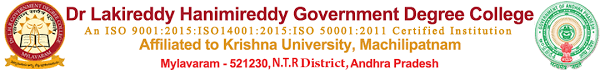 Dr Lakireddy Hanimireddy Government Degree College, Krishna  Logo