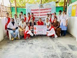 Group photo Bharati Vidyapeeth College of Nursing, Pune in Pune