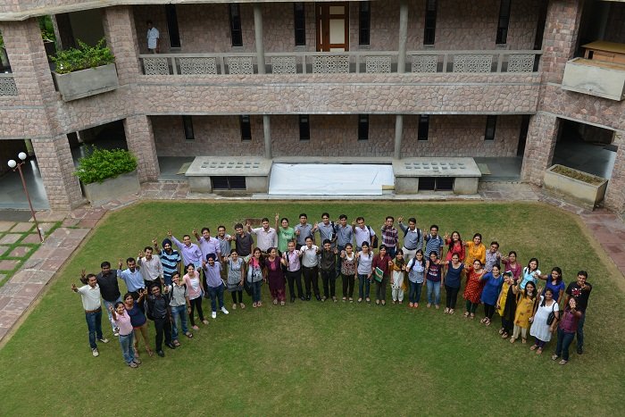 Group photo IIHMR University in Jaipur