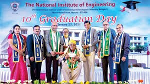 Graduation Day The National Institute of Engineering, Mysore in Mysore