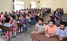 Classroom Khalsa College of Education in Amritsar	