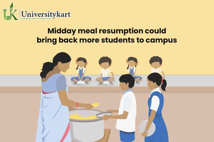 Midday meal resumption could bring back more students to campus