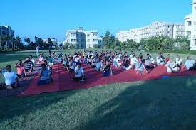 Yoga Activities Chanakya National Law University in Araria	